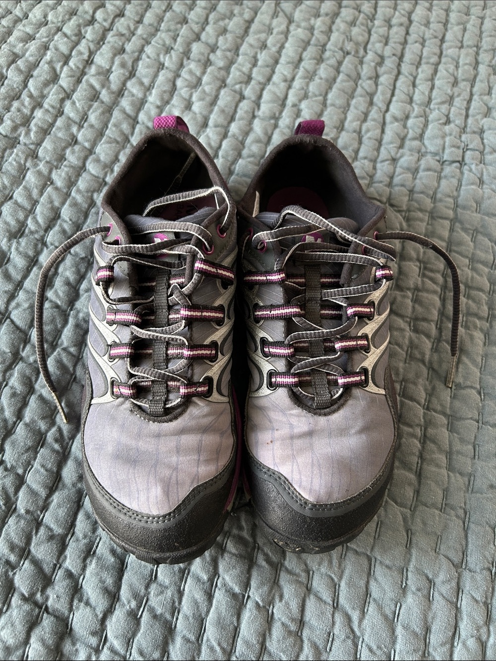 Merrell Barefoot Lithe Glove Dark Shadow Running Shoes Size 7